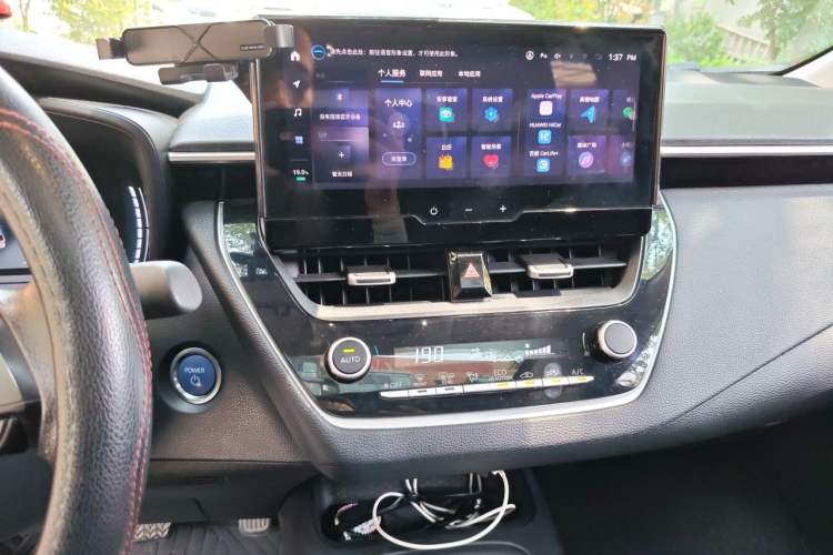 Used Toyota Corolla 2023 1.8L Smart Electric Hybrid Dual-Motor Elite Edition Audio And AC Panel