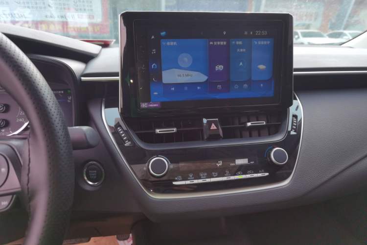 Used Toyota Corolla 2023 1.2T Elite Edition Audio And AC Panel
