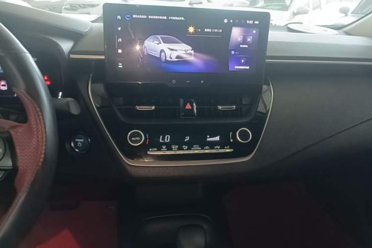 Used Toyota Corolla 2023 1.8L Smart Electric Hybrid Dual-Motor Elite Edition Audio And AC Panel