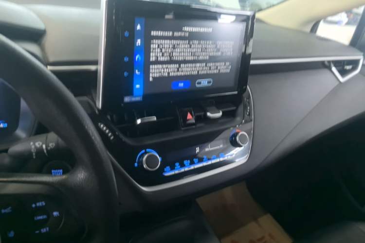 Used Toyota Corolla 2023 1.2T Elite Edition Audio And AC Panel