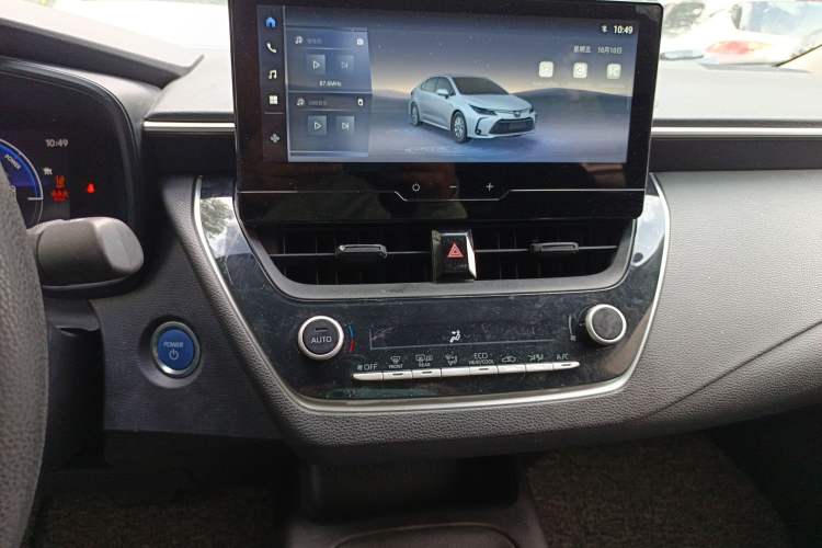 Used Toyota Corolla 2023 1.8L Smart Electric Hybrid Dual-Motor Pioneer Edition Audio And AC Panel