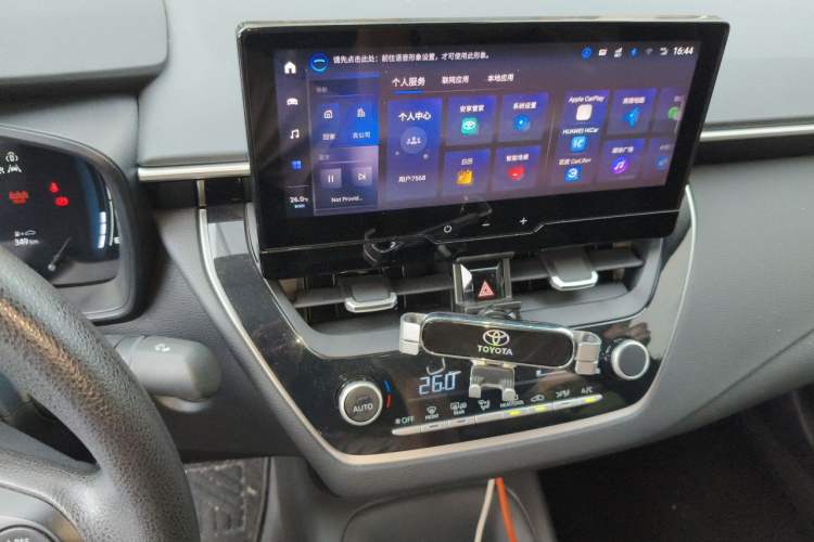 Used Toyota Corolla 2023 1.8L Smart Electric Hybrid Dual-Motor Elite Edition Audio And AC Panel