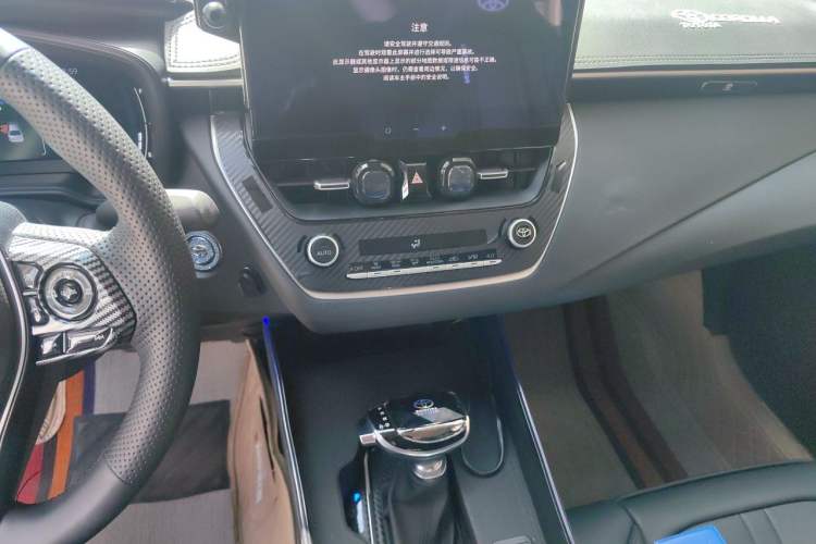 Used Toyota Corolla 2023 1.8L Smart Electric Hybrid Dual-Motor Elite Edition Audio And AC Panel