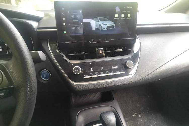Used Toyota Corolla 2023 1.8L Smart Electric Hybrid Dual-Motor Pioneer Edition Audio And AC Panel