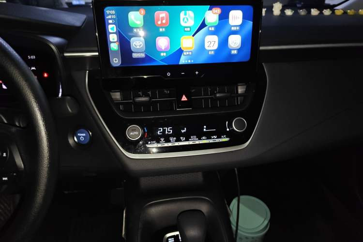 Used Toyota Corolla 2023 1.8L Smart Electric Hybrid Dual-Motor Pioneer Edition Audio And AC Panel