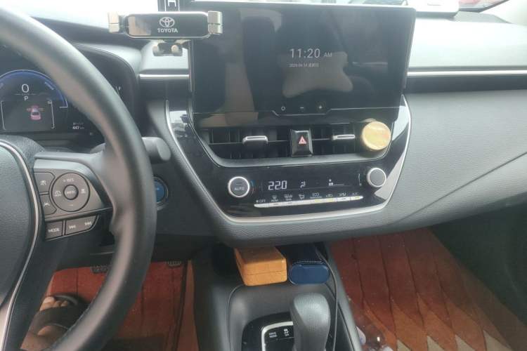 Used Toyota Corolla 2023 1.8L Smart Electric Hybrid Dual-Motor Elite Edition Audio And AC Panel