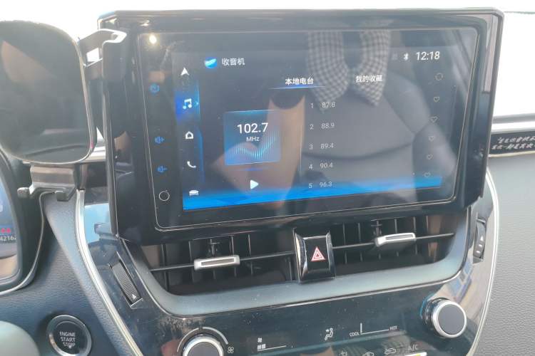 Used Toyota Corolla 2023 1.2T Elite Edition Audio And AC Panel