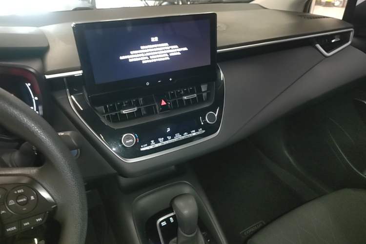Used Toyota Corolla 2023 1.8L Smart Electric Hybrid Dual-Motor Elite Edition Audio And AC Panel