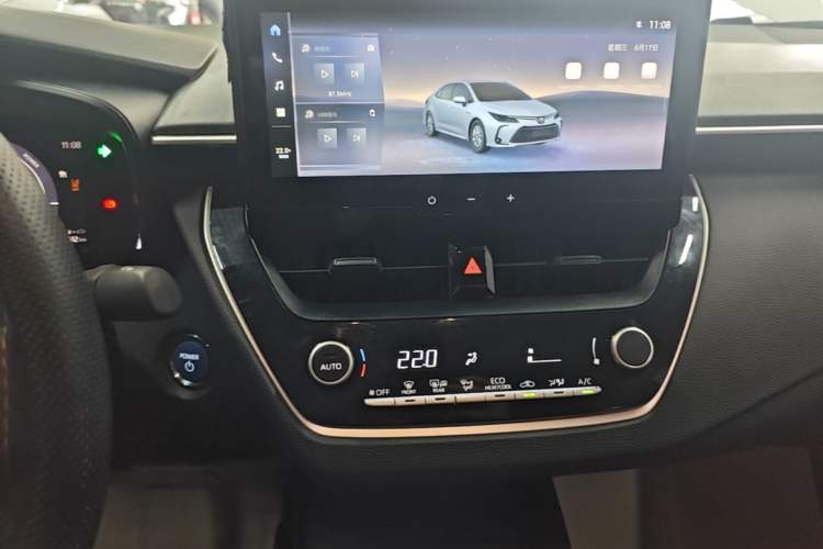 Used Toyota Corolla 2023 1.8L Smart Electric Hybrid Dual-Motor Pioneer Edition Audio And AC Panel