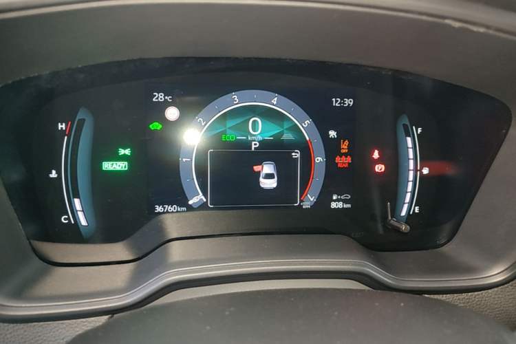 Used Toyota Corolla 2023 1.8L Smart Electric Hybrid Dual-Motor Pioneer Edition Instrument Cluster