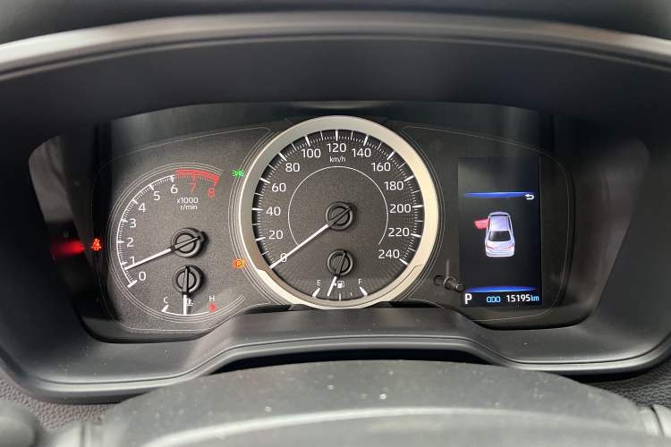 Used Toyota Corolla 2023 1.2T Elite Edition Odometer Close Up