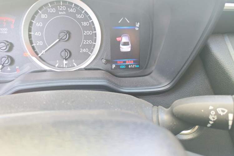 Used Toyota Corolla 2023 1.2T Pioneer Edition Odometer Close Up
