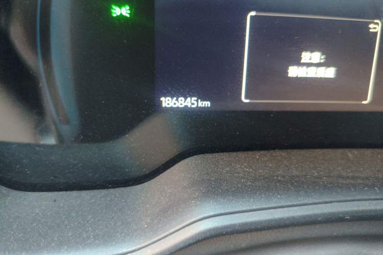 Used Toyota Corolla 2023 1.8L Smart Electric Hybrid Dual-Motor Elite Edition Odometer Close Up