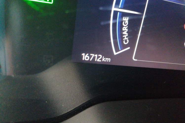 Used Toyota Corolla 2023 1.8L Smart Electric Hybrid Dual-Motor Elite Edition Odometer Close Up