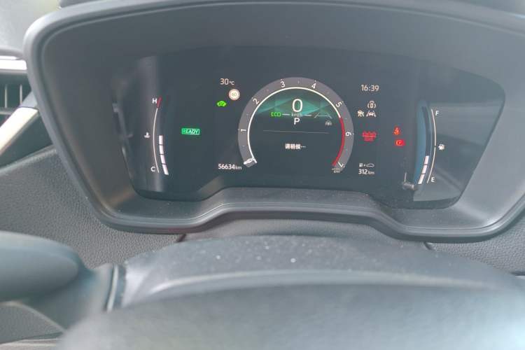 Used Toyota Corolla 2023 1.8L Smart Electric Hybrid Dual-Motor Elite Edition Odometer Close Up