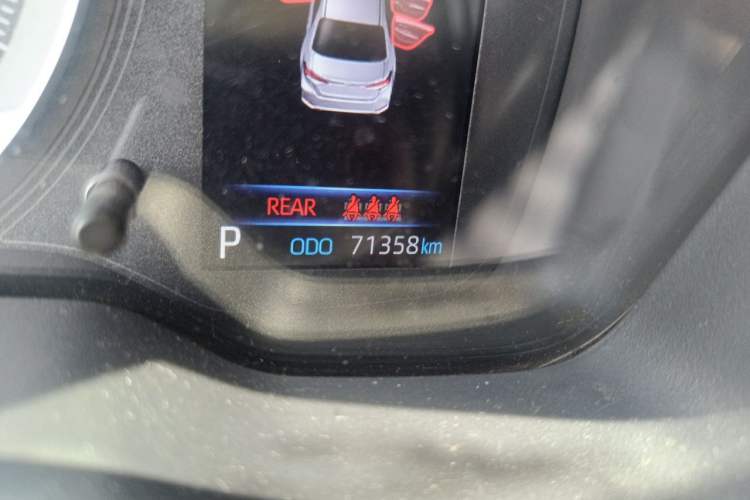 Used Toyota Corolla 2023 1.2T Pioneer Edition Odometer Close Up