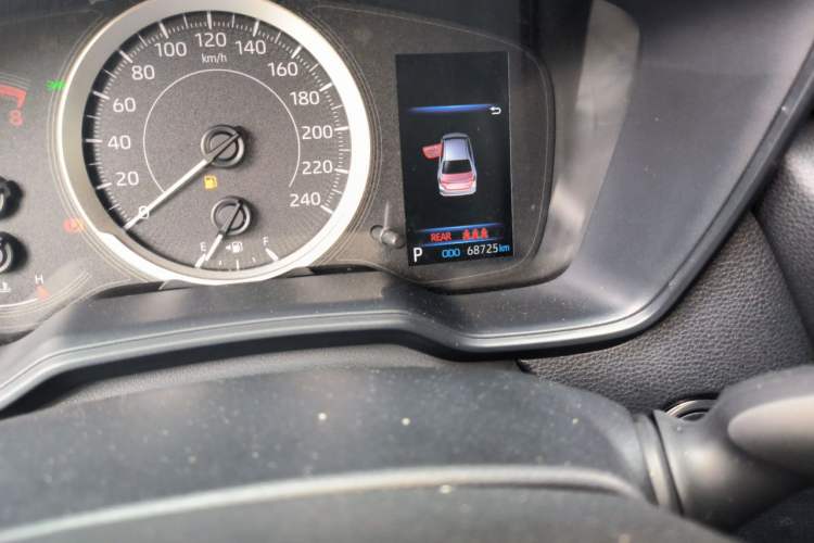 Used Toyota Corolla 2023 1.2T Pioneer Edition Odometer Close Up