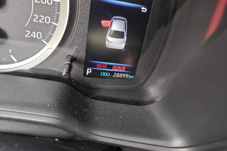 Used Toyota Corolla 2023 1.2T Pioneer Edition Odometer Close Up