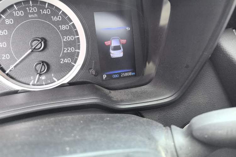 Used Toyota Corolla 2023 1.2T Elite Edition Odometer Close Up