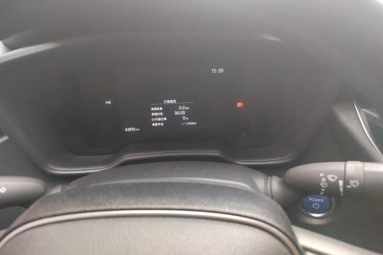 Used Toyota Corolla 2023 1.8L Smart Electric Hybrid Dual-Motor Pioneer Edition Odometer Close Up