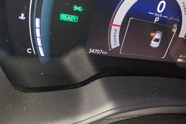 Used Toyota Corolla 2023 1.8L Smart Electric Hybrid Dual-Motor Elite Edition Odometer Close Up
