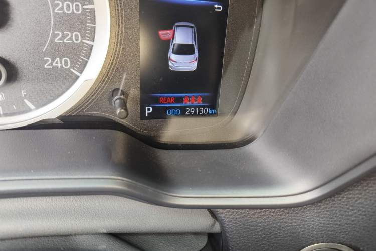 Used Toyota Corolla 2023 1.2T Elite Edition Odometer Close Up