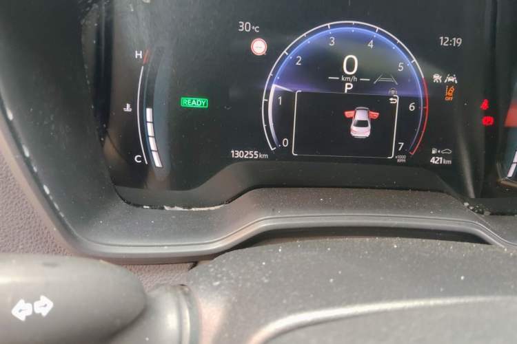 Used Toyota Corolla 2023 1.8L Smart Electric Hybrid Dual-Motor Elite Edition Odometer Close Up
