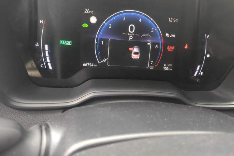 Used Toyota Corolla 2023 1.8L Smart Electric Hybrid Dual-Motor Pioneer Edition Odometer Close Up