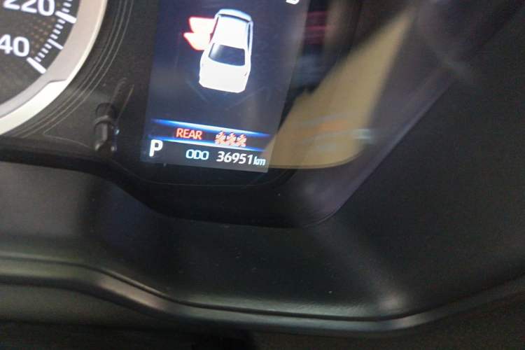 Used Toyota Corolla 2023 1.2T Pioneer Edition Odometer Close Up