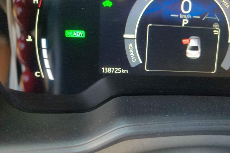 Used Toyota Corolla 2023 1.8L Smart Electric Hybrid Dual-Motor Elite Edition Odometer Close Up