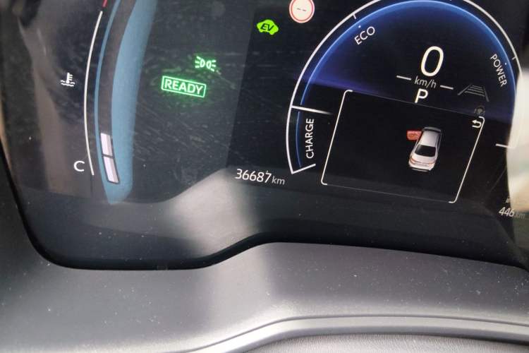 Used Toyota Corolla 2023 1.8L Smart Electric Hybrid Dual-Motor Elite Edition Odometer Close Up