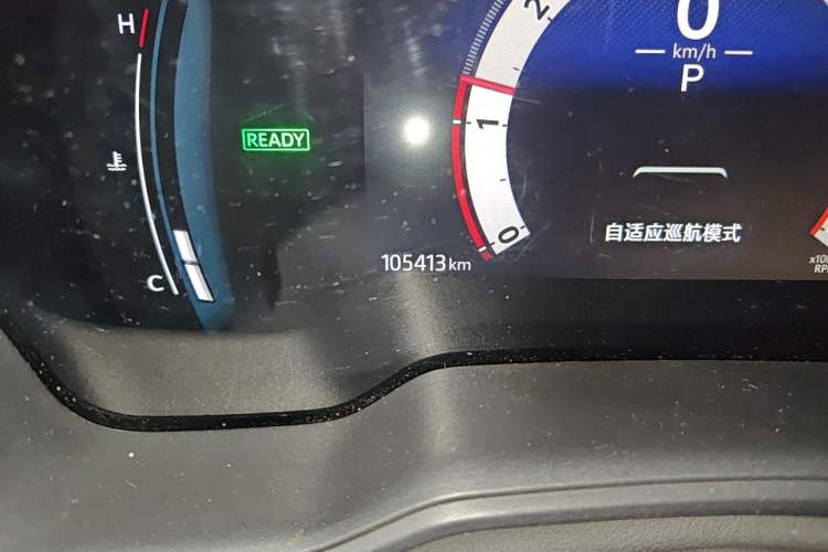 Used Toyota Corolla 2023 1.8L Smart Electric Hybrid Dual-Motor Pioneer Edition Odometer Close Up