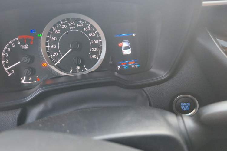 Used Toyota Corolla 2023 1.2T Elite Edition Odometer Close Up