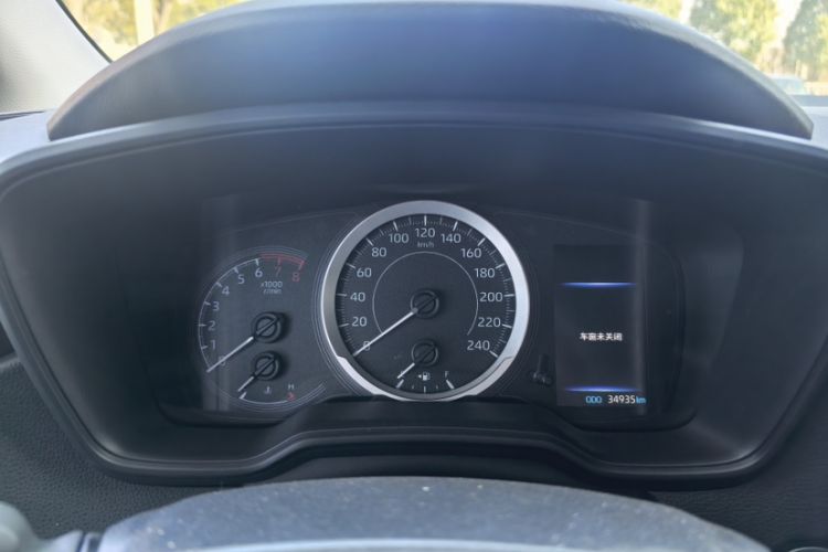 Used Toyota Corolla 2023 1.2T Pioneer Edition Odometer Close Up