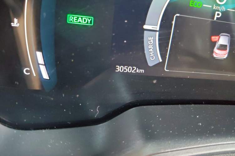 Used Toyota Corolla 2023 1.8L Smart Electric Hybrid Dual-Motor Elite Edition Odometer Close Up
