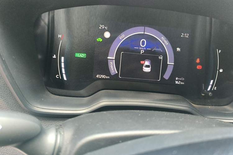 Used Toyota Corolla 2023 1.8L Smart Electric Hybrid Dual-Motor Elite Edition Odometer Close Up