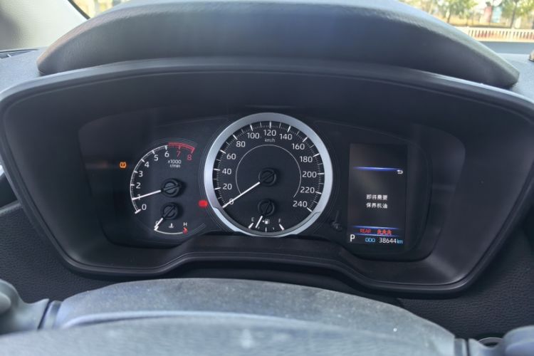 Used Toyota Corolla 2023 1.2T Pioneer Edition Odometer Close Up