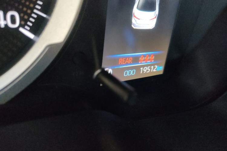 Used Toyota Corolla 2023 1.2T Pioneer Edition Odometer Close Up