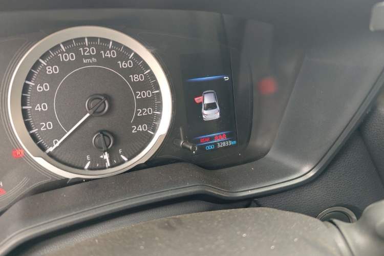 Used Toyota Corolla 2023 1.2T Pioneer Edition Odometer Close Up