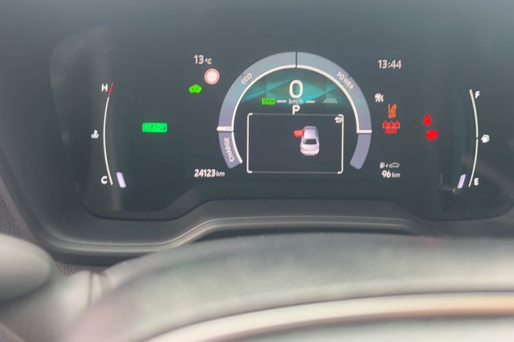 Used Toyota Corolla 2023 1.8L Smart Electric Hybrid Dual-Motor Elite Edition Odometer Close Up