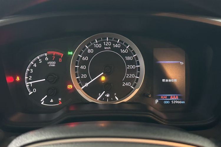 Used Toyota Corolla 2023 1.2T Pioneer Edition Odometer Close Up