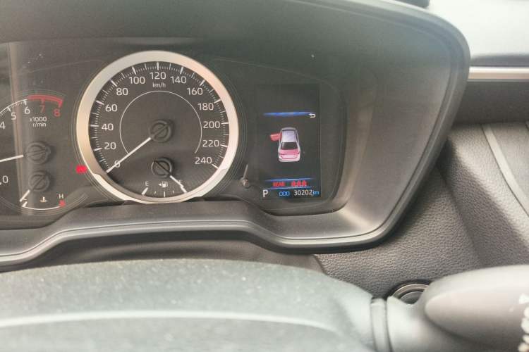 Used Toyota Corolla 2023 1.2T Pioneer Edition Odometer Close Up