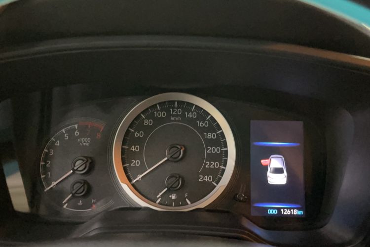 Used Toyota Corolla 2023 1.2T Pioneer Edition Odometer Close Up