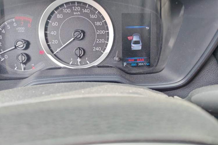 Used Toyota Corolla 2023 1.2T Pioneer Edition Odometer Close Up