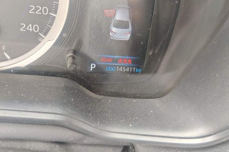 Used Toyota Corolla 2023 1.8L Smart Electric Hybrid Dual-Motor Pioneer Edition Odometer Close Up