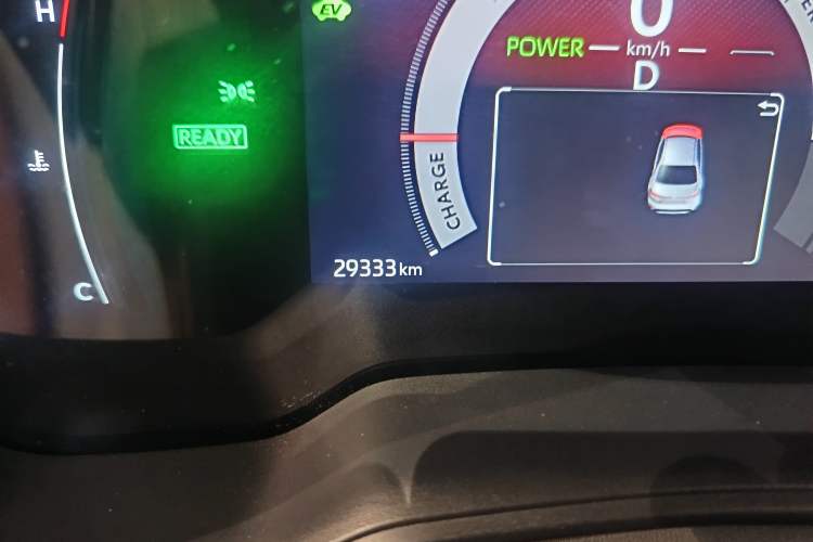 Used Toyota Corolla 2023 1.8L Smart Electric Hybrid Dual-Motor Elite Edition Odometer Close Up