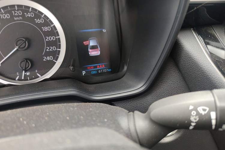 Used Toyota Corolla 2023 1.2T Elite Edition Odometer Close Up