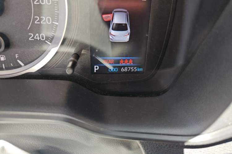 Used Toyota Corolla 2023 1.2T Elite Edition Odometer Close Up