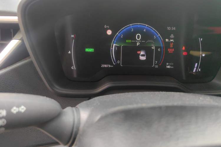 Used Toyota Corolla 2023 1.8L Smart Electric Hybrid Dual-Motor Pioneer Edition Odometer Close Up