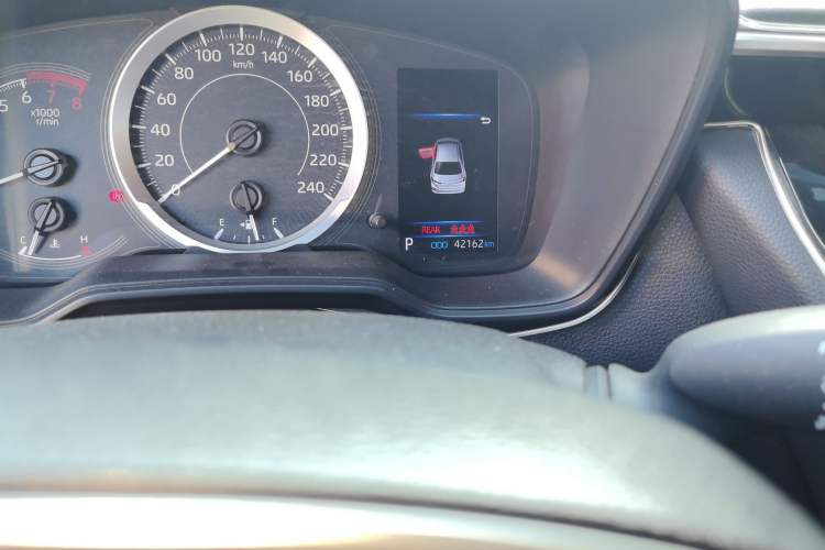 Used Toyota Corolla 2023 1.2T Elite Edition Odometer Close Up